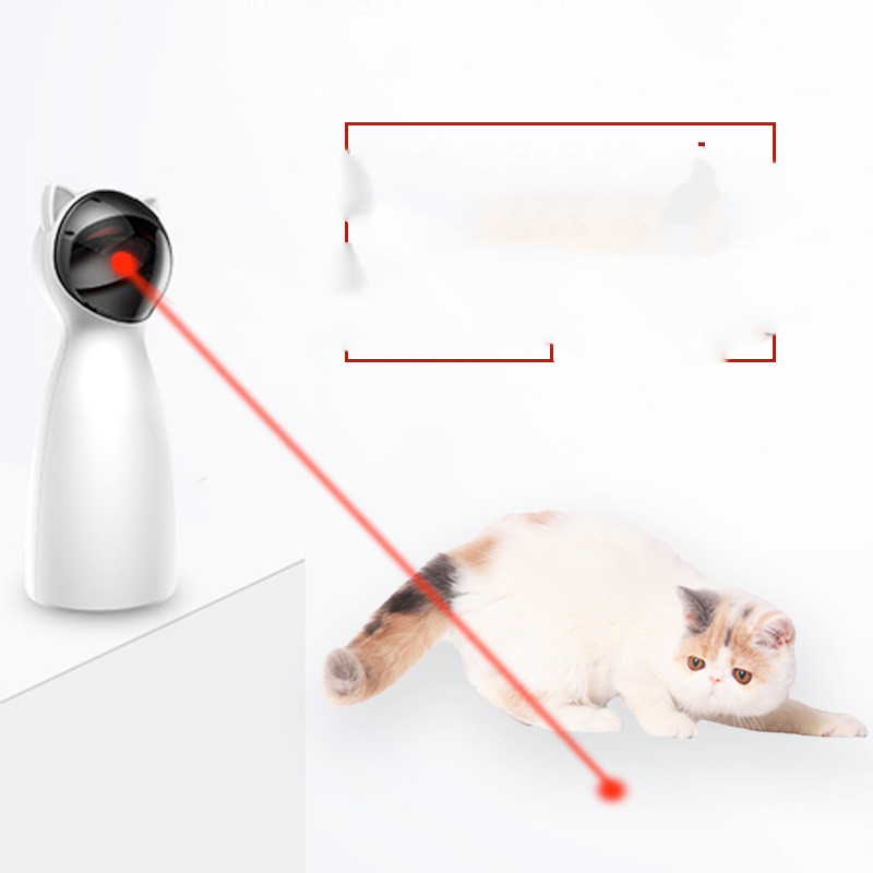 Interactive Laser Cat Toy – Automatic & Rechargeable