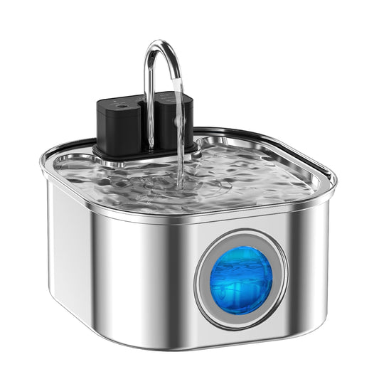 Rechargeable Steel Cat Fountain